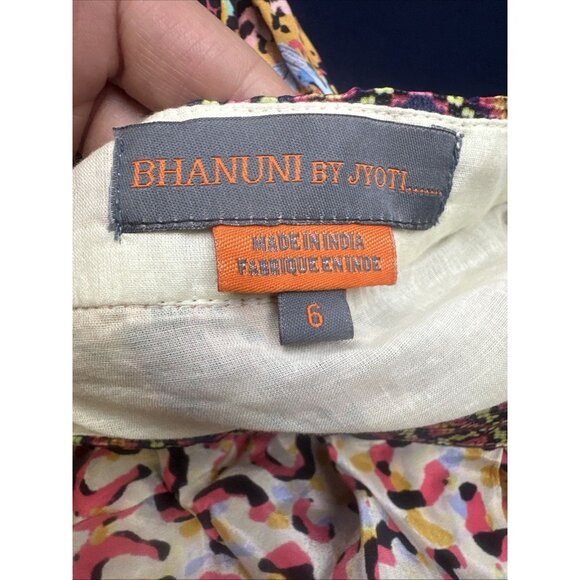 Bhanuni By Jyoti Anthropologie Panthera Animal Print Maxi Skirt Lined Full 6 - Picture 11 of 12